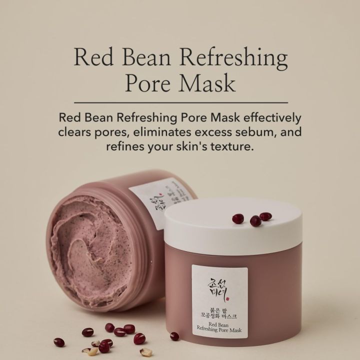 BEAUTY OF JOSEON- RED BEAN REFRESHING PORE MASK